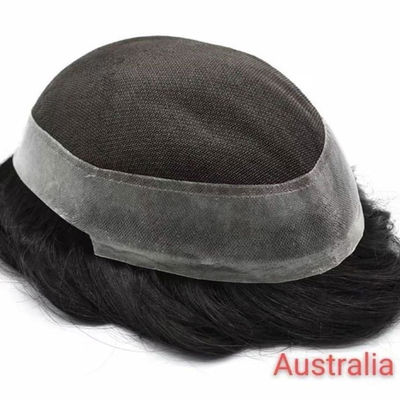 8x10 Mens Real Human Hair Wigs Australia Mens Full Lace Hair System Toupee