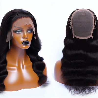 Custom Body Wave Human Hair Lace Wig with Free Logo